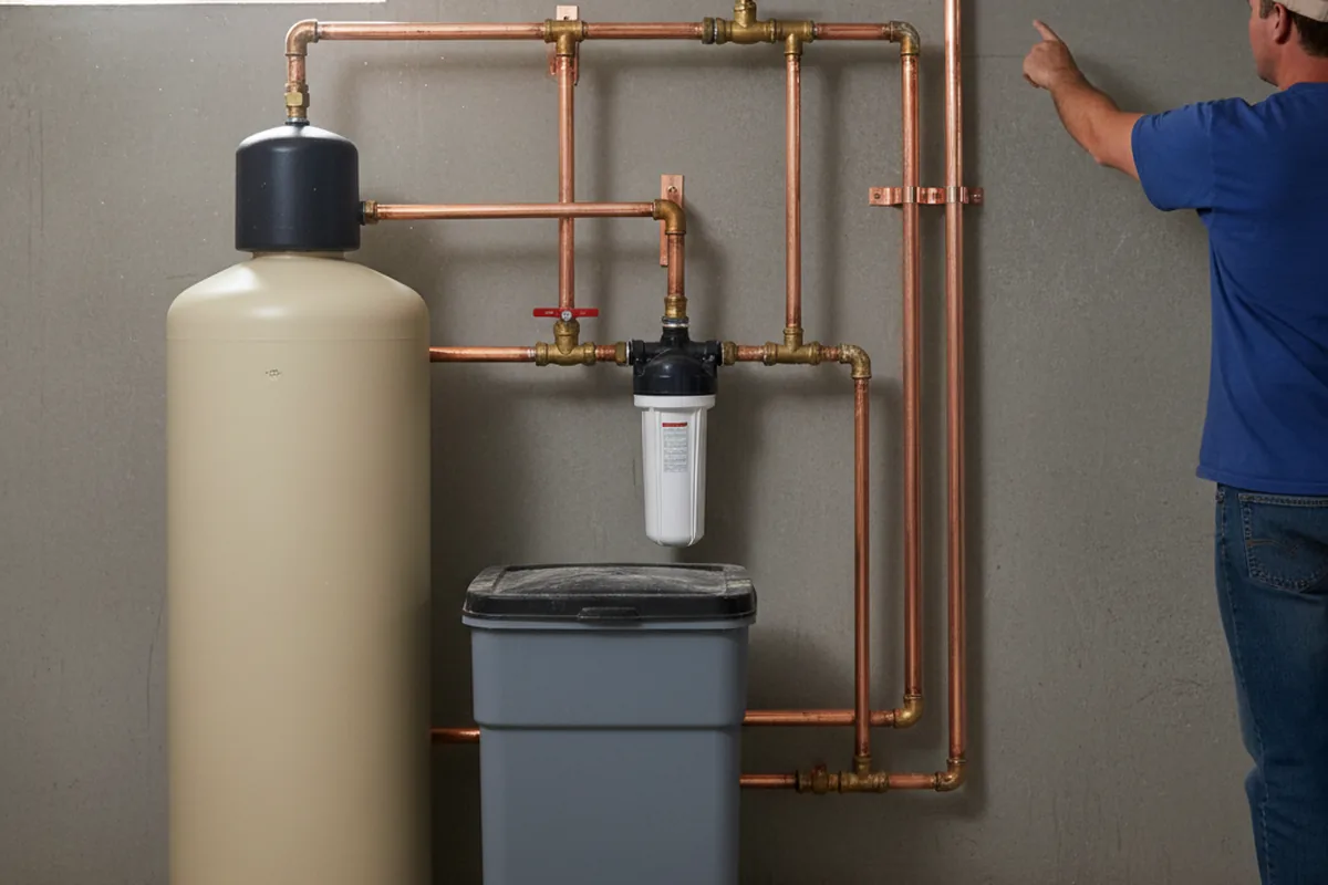 Whole-house water treatment system installed in Dillonvale